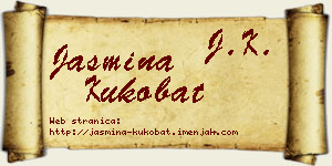 Jasmina Kukobat vizit kartica